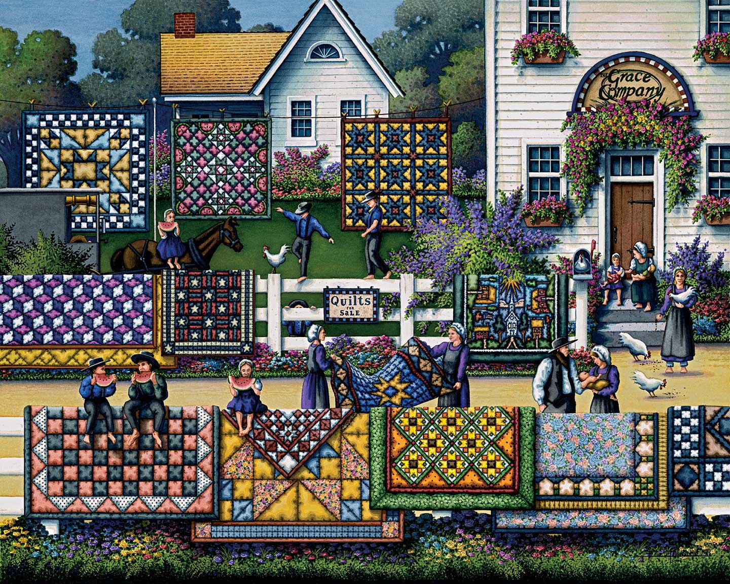 Amish Quilts Fine Art