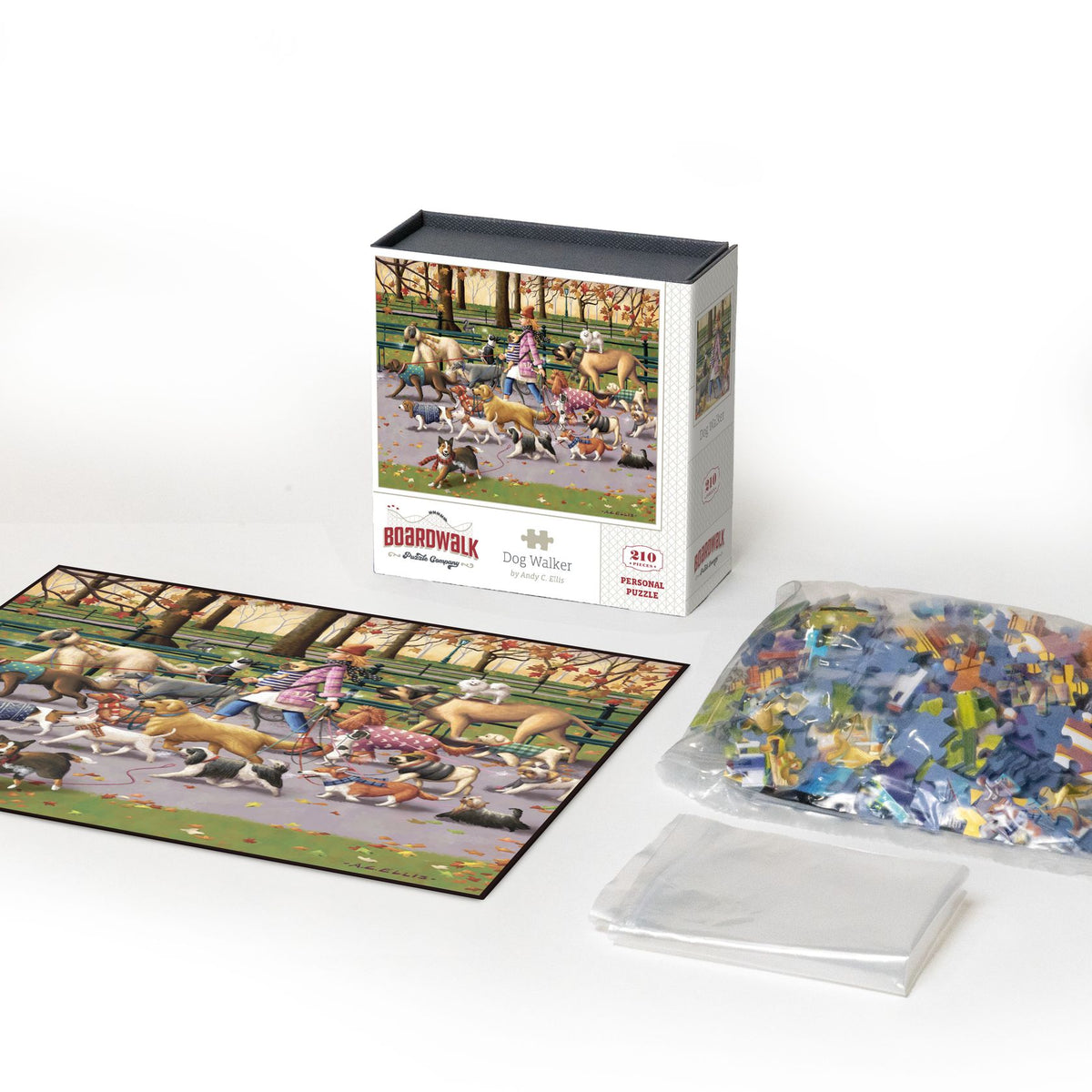 Dog Walker | 210 Piece Personal Puzzle