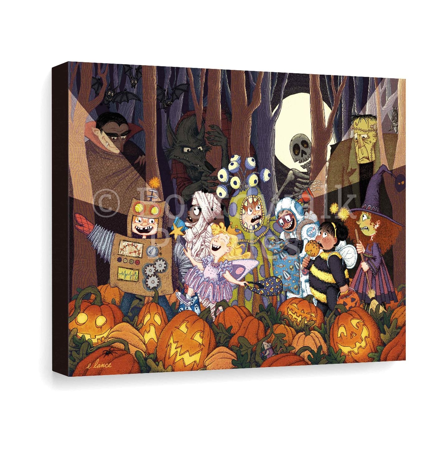 Halloween Adventure | Boardwalk Fine Art