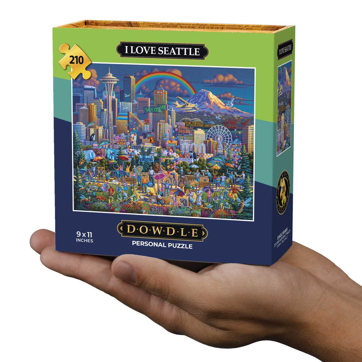 I Love Seattle | 210 Piece Personal Puzzle