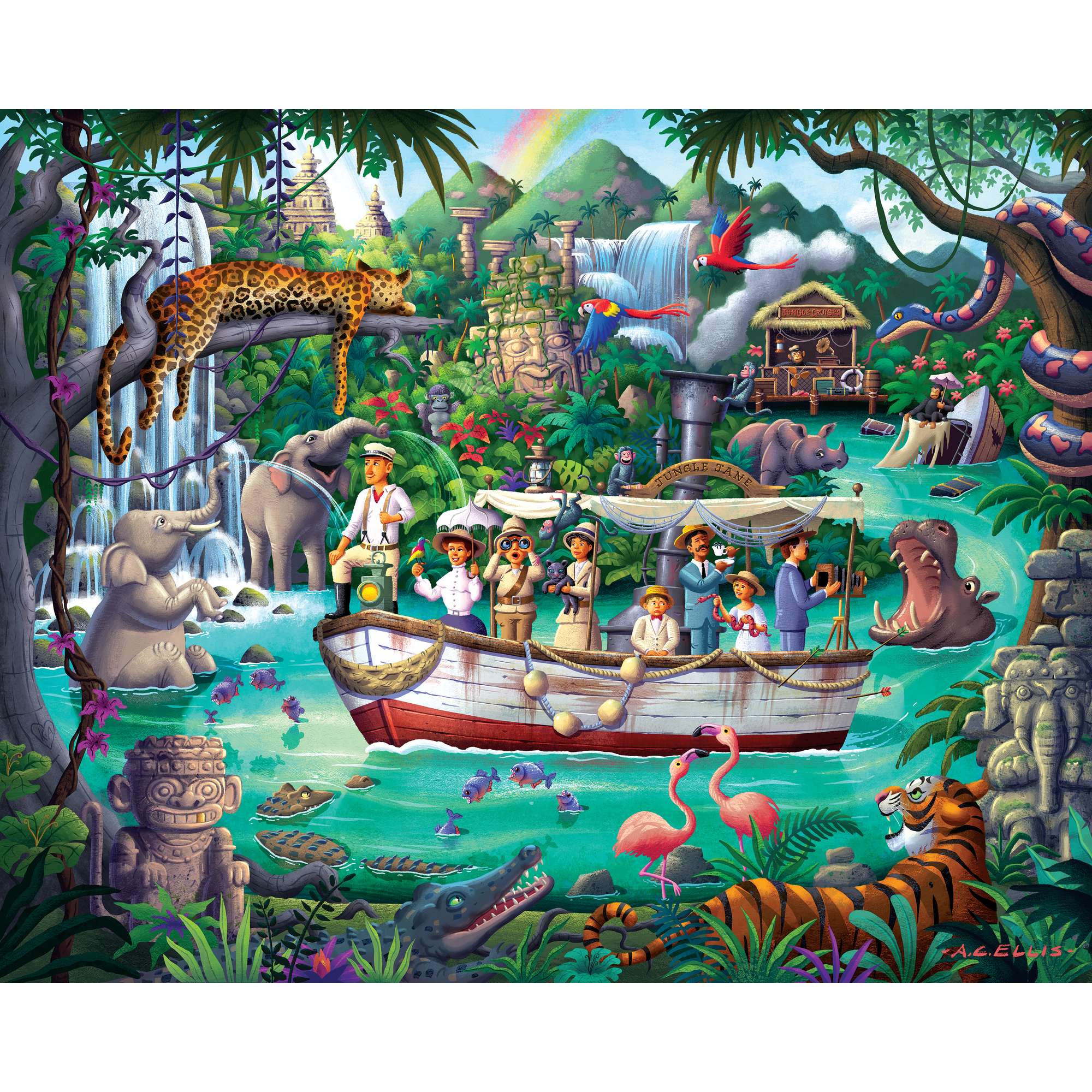 Jungle River Expedition | 1000 Piece