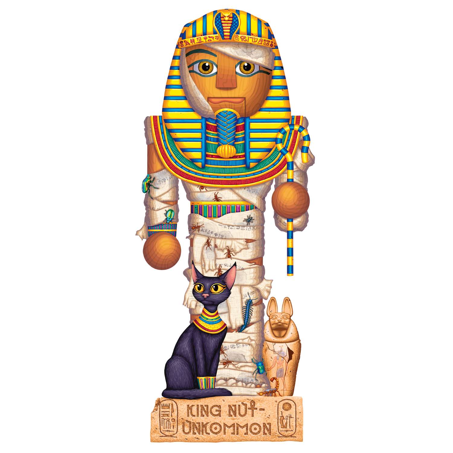 King-Nut Unkommon | Luxury Wood Puzzle - Large Size