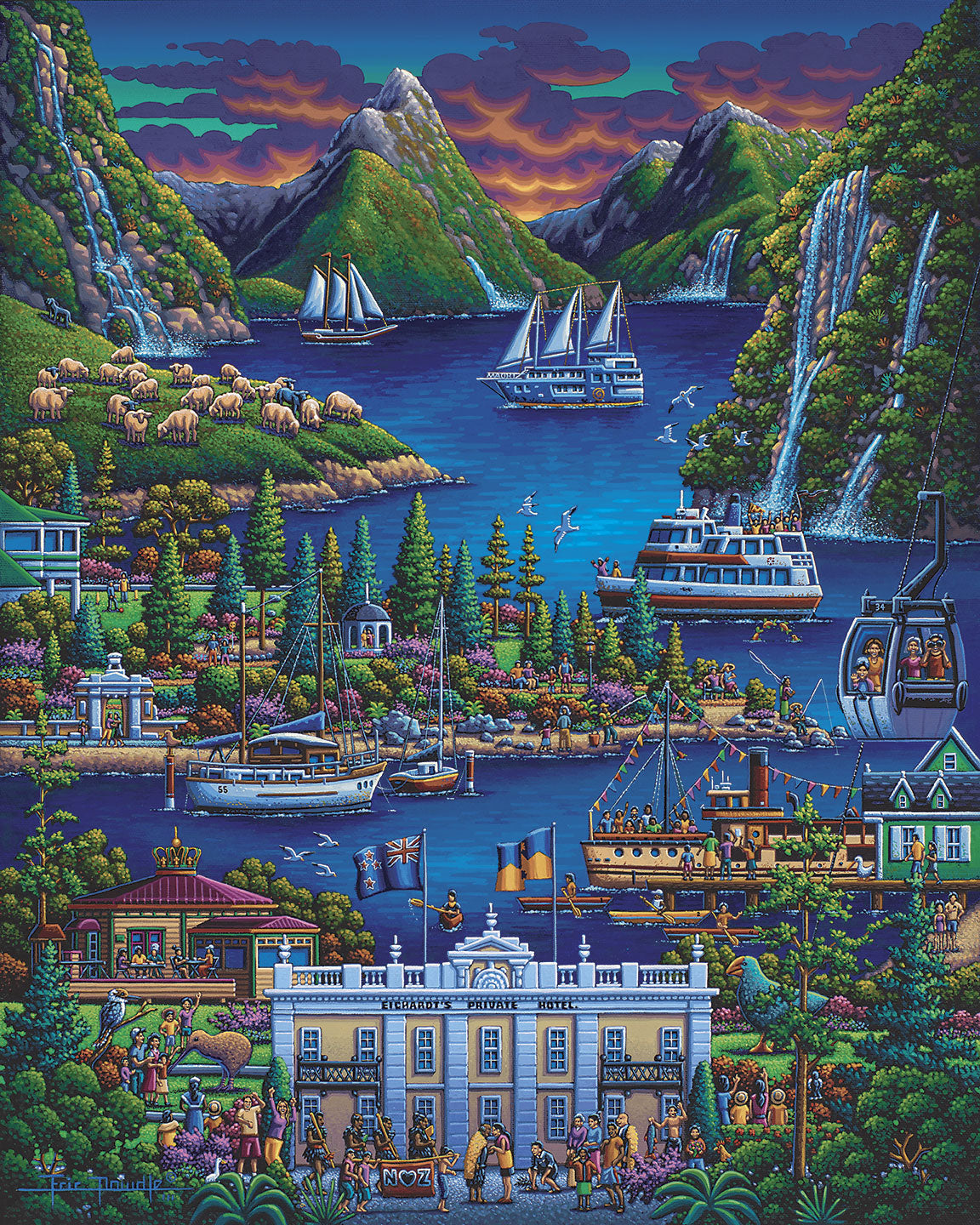 New Zealand South Fine Art