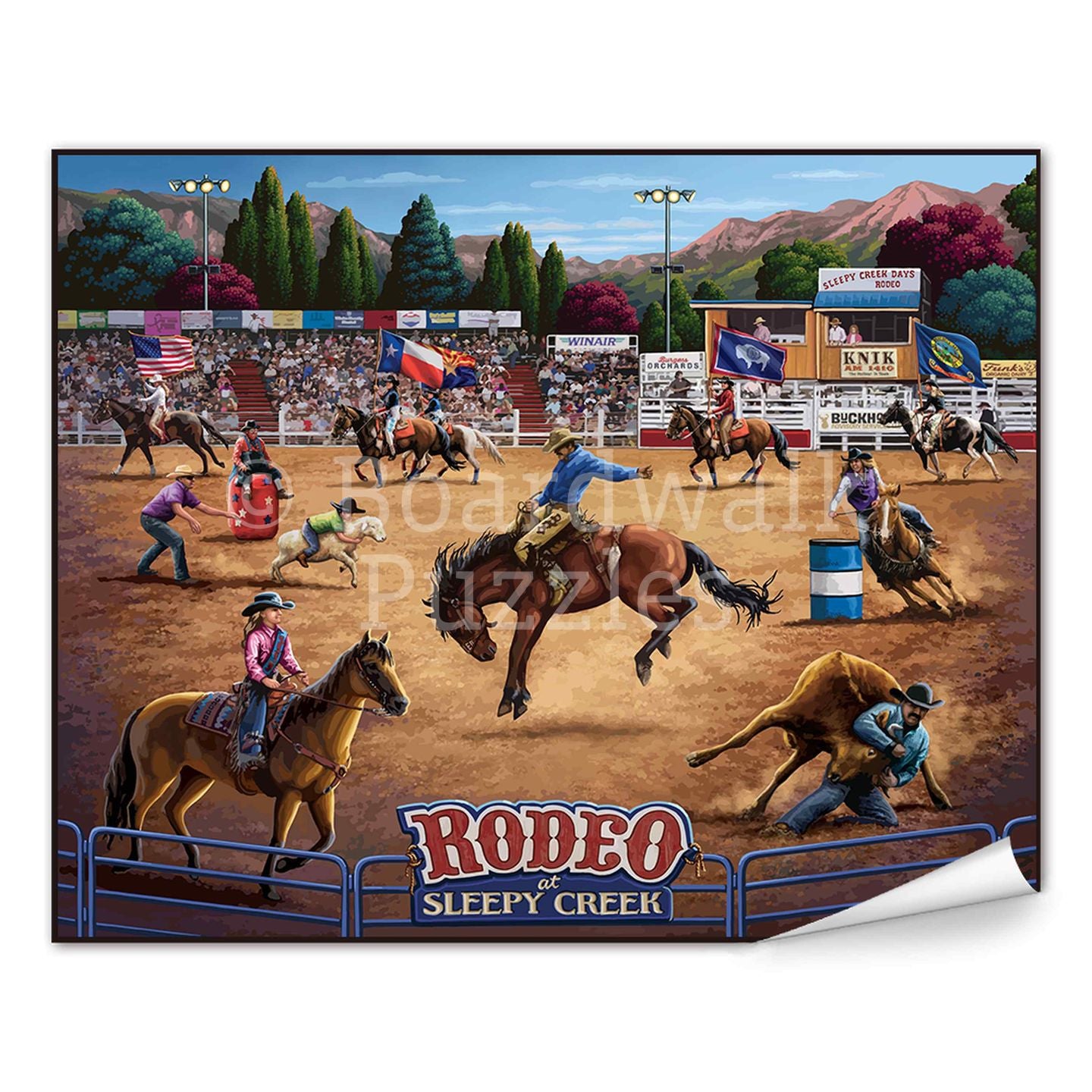 Rodeo at Sleepy Creek | Boardwalk Fine Art