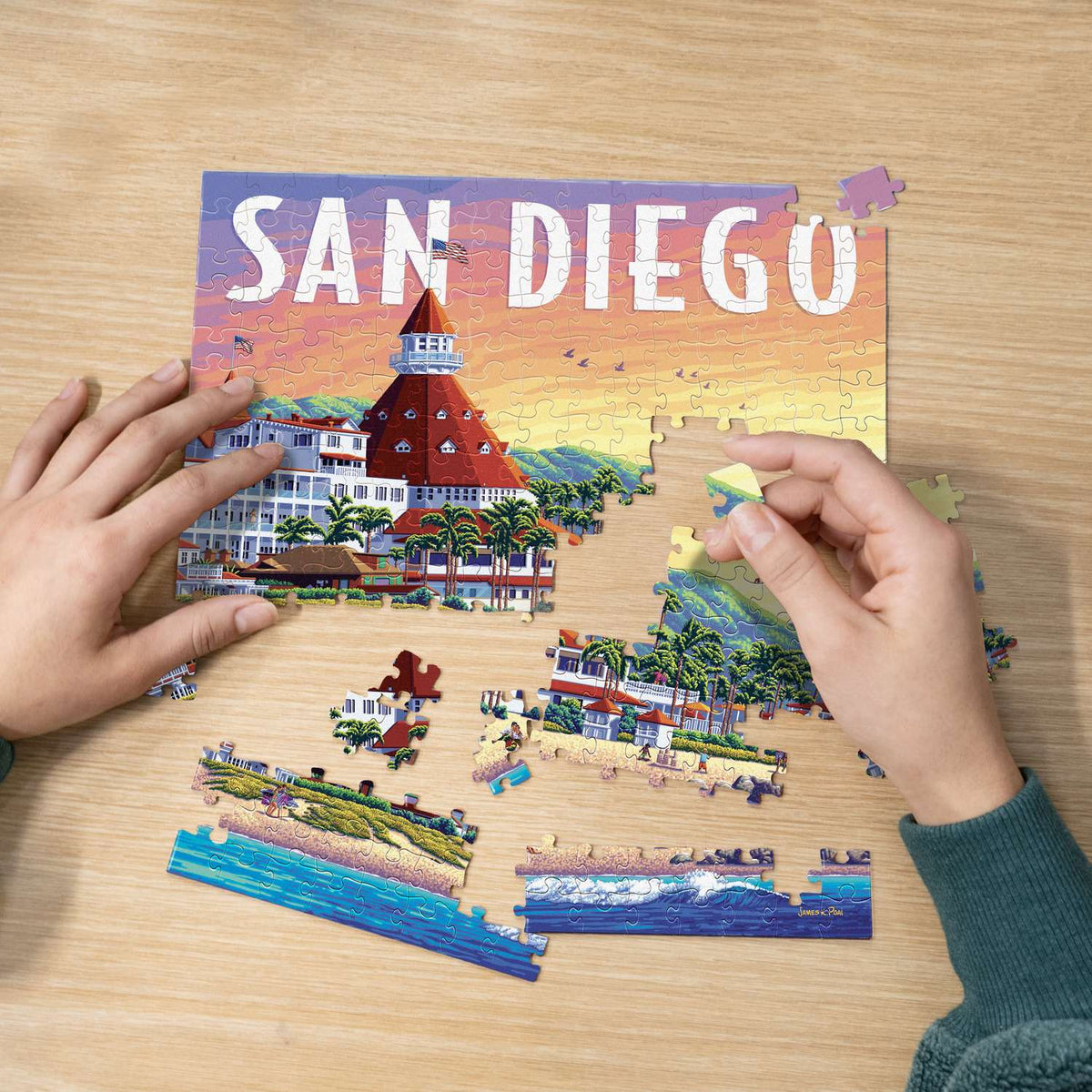 San Diego | 210 Piece Personal Puzzle
