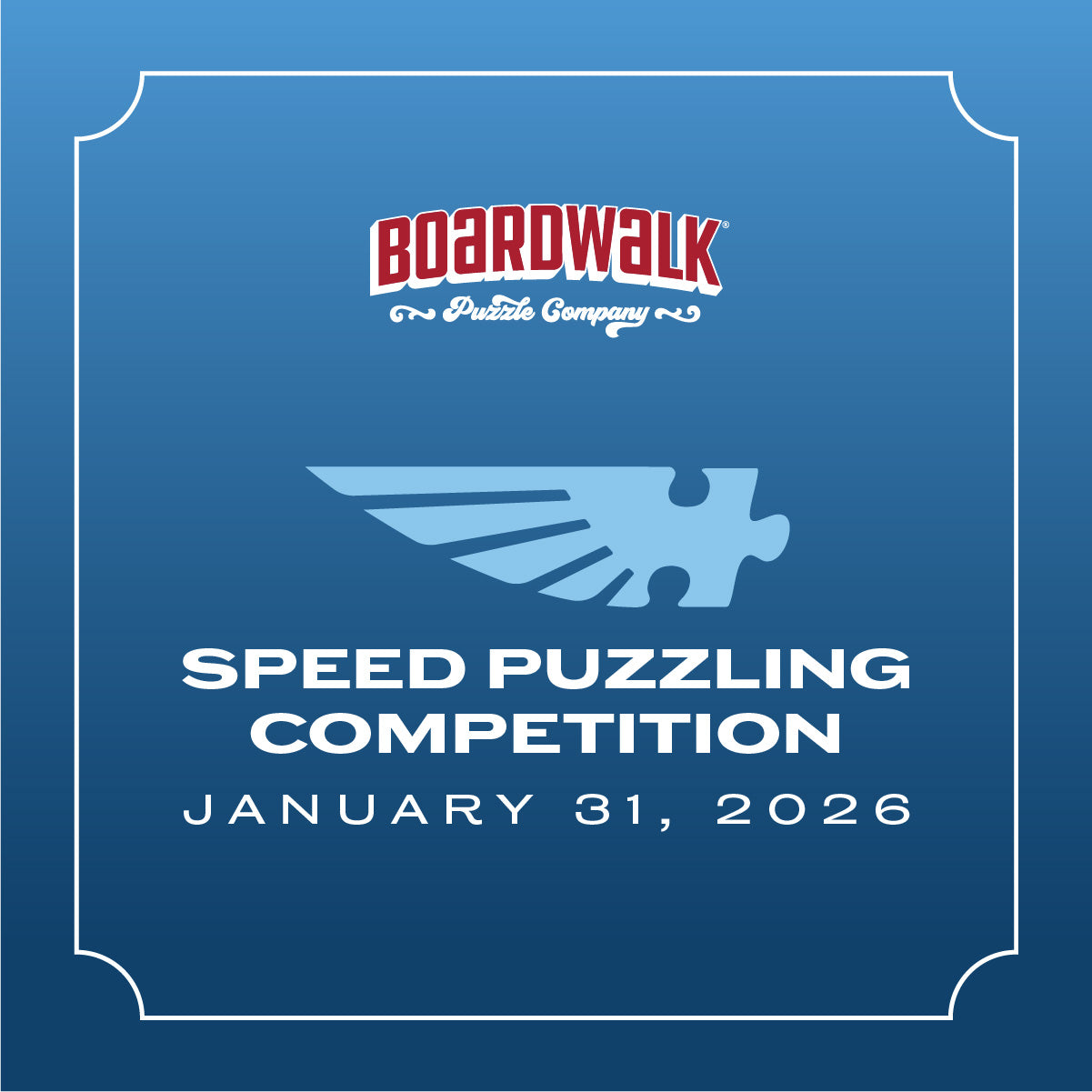 Senior Solo 300 Piece | 2026 Boardwalk Speed Puzzling Registration