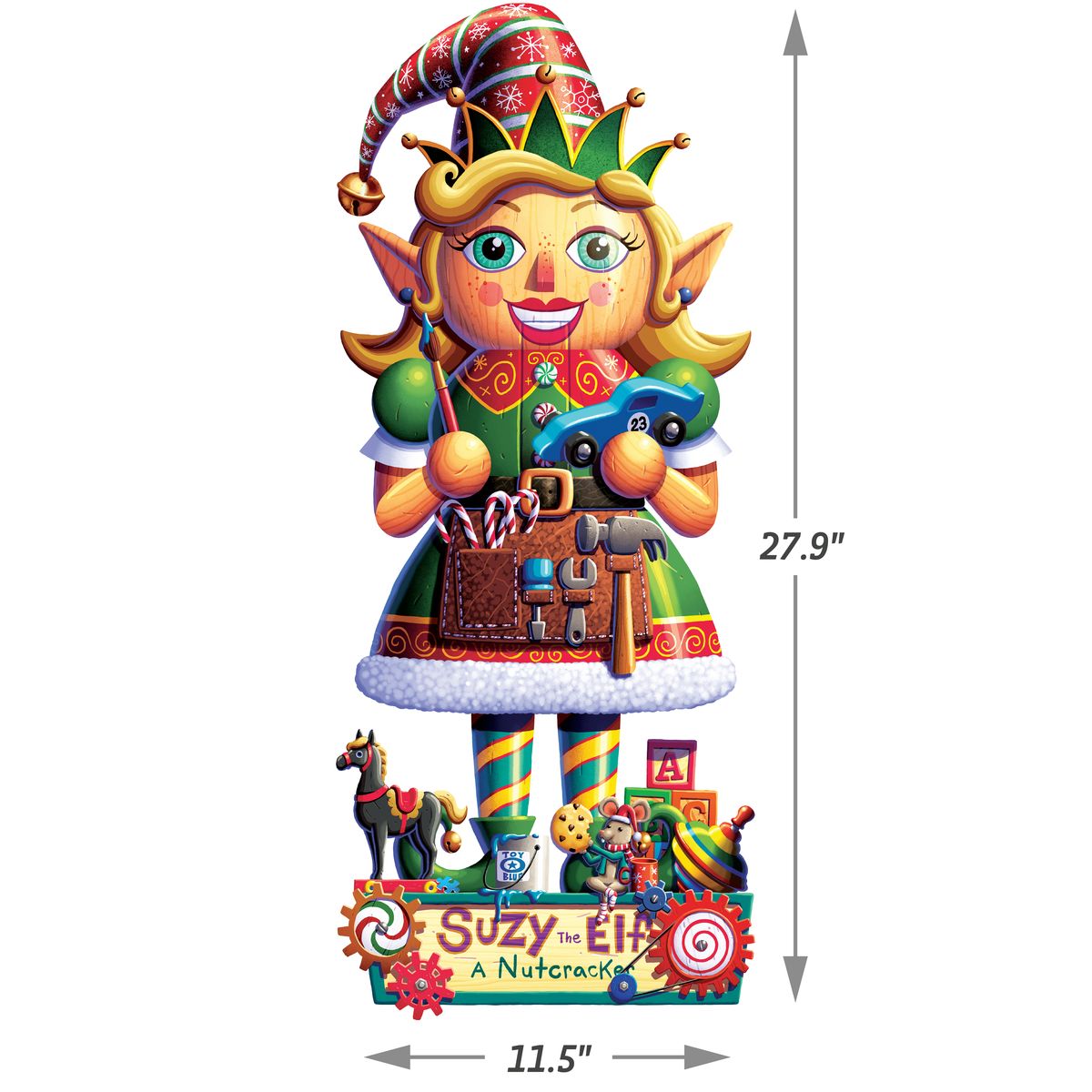 Suzy the Elf | Luxury Wood Puzzle - Large Size