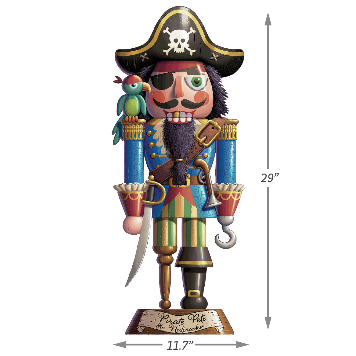 Pirate Pete | Luxury Wood Puzzle - Large Size