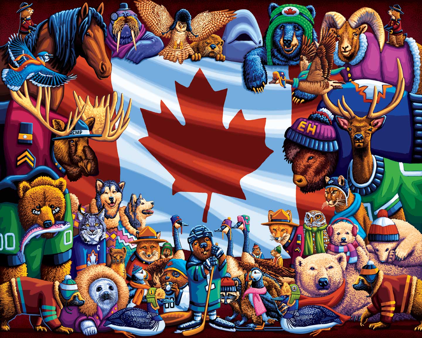 Animals of Canada | 100 Piece