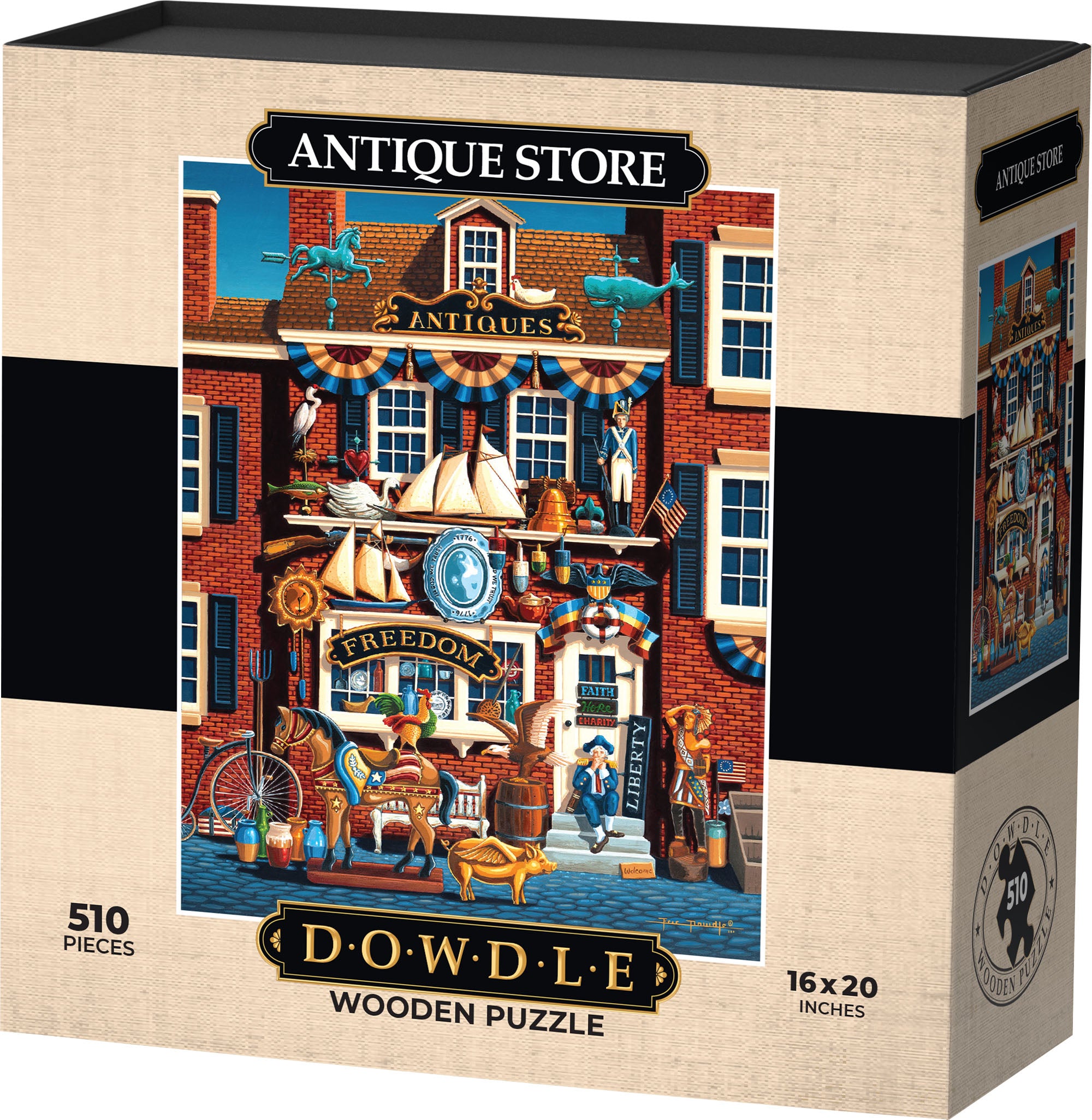 Antique Store - Wooden Puzzle