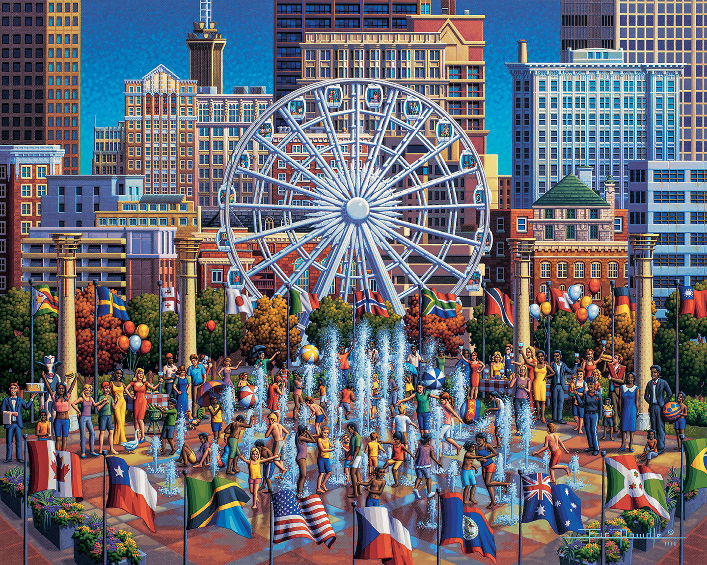 Atlanta | 210 Piece Personal Puzzle