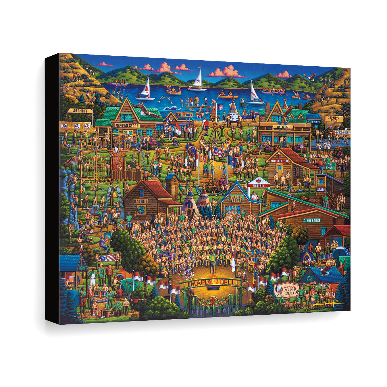 Camp Maple Dell | Dowdle Fine Art