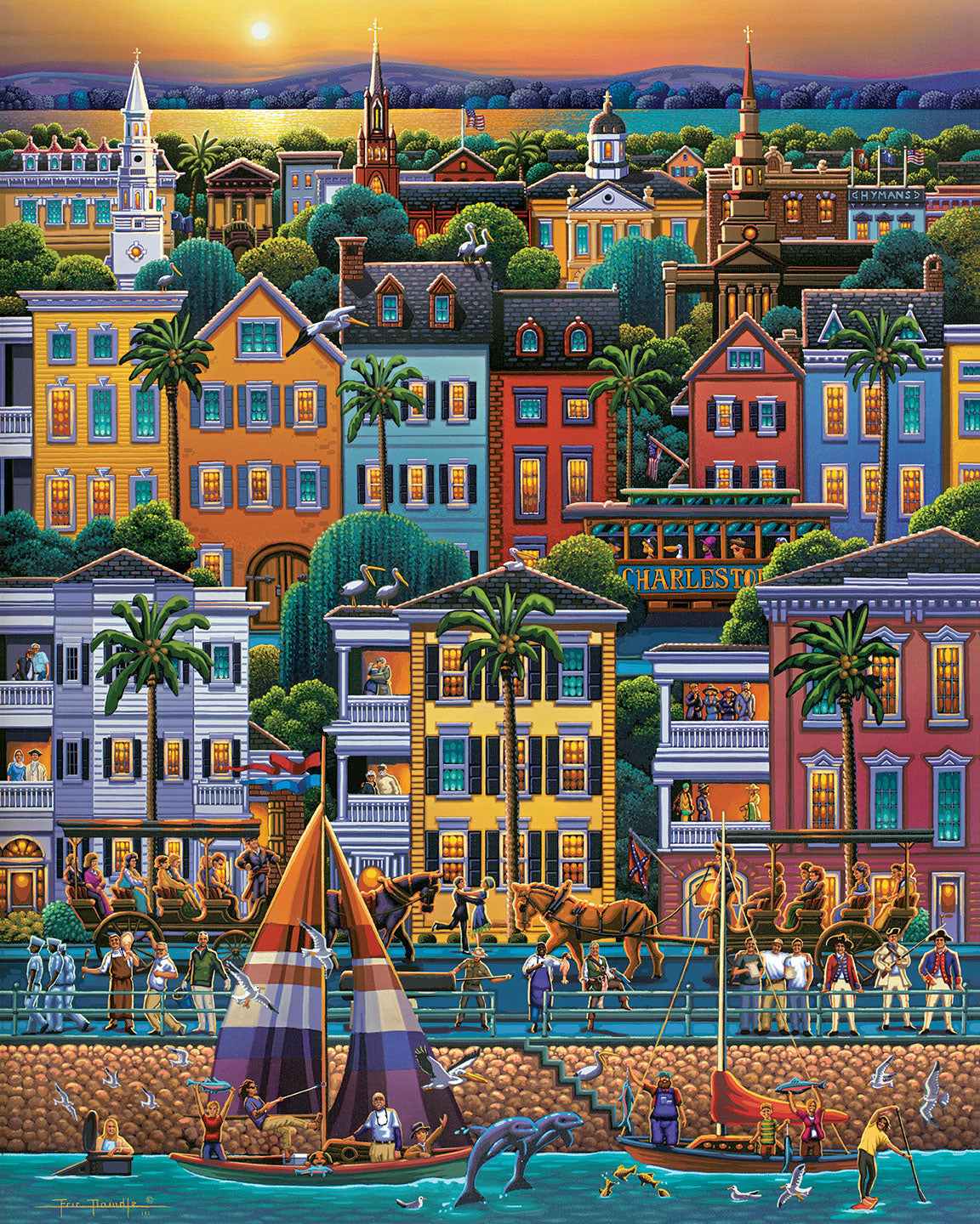 Charleston | 210 Piece Personal Puzzle