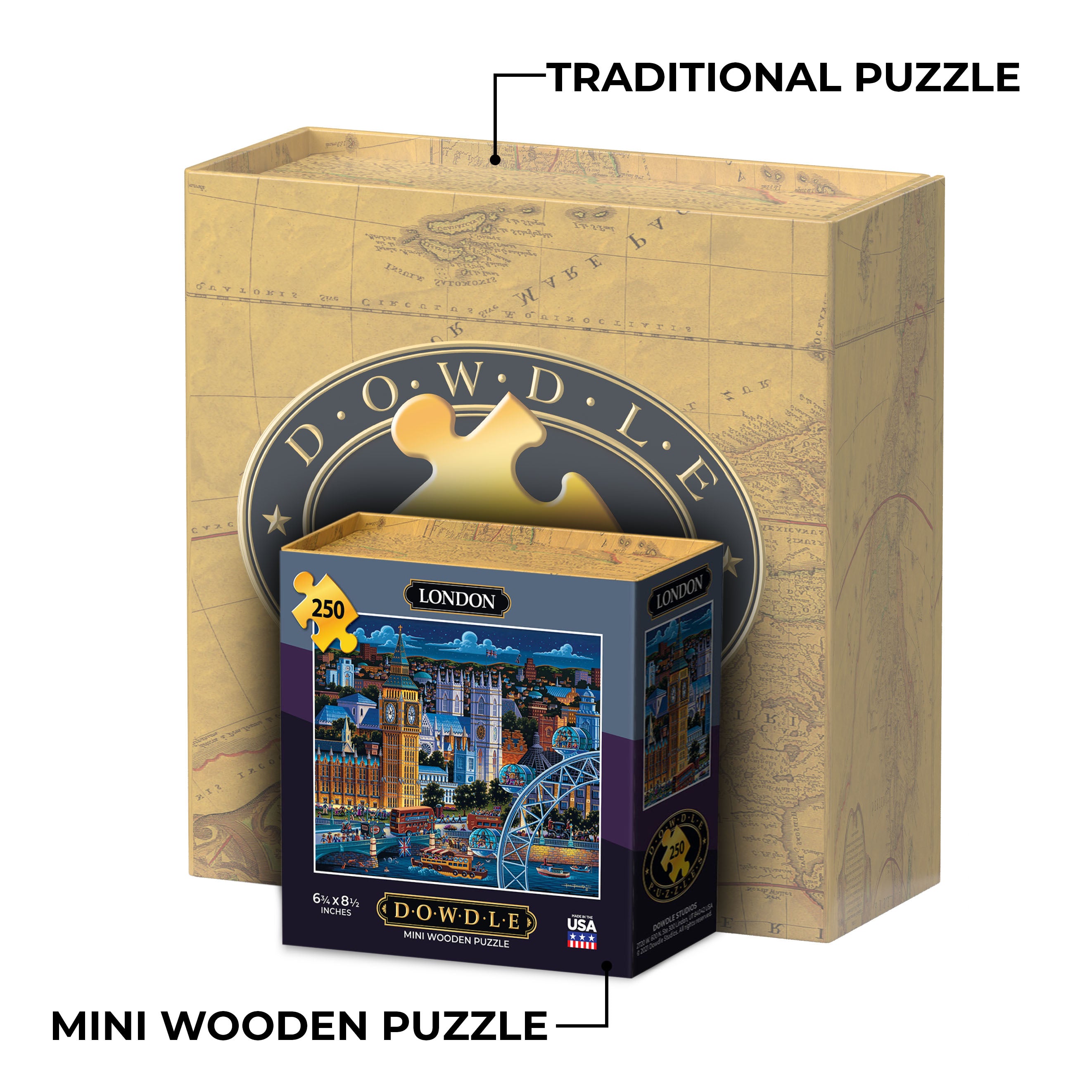 London - Mini Puzzle - 250 Piece