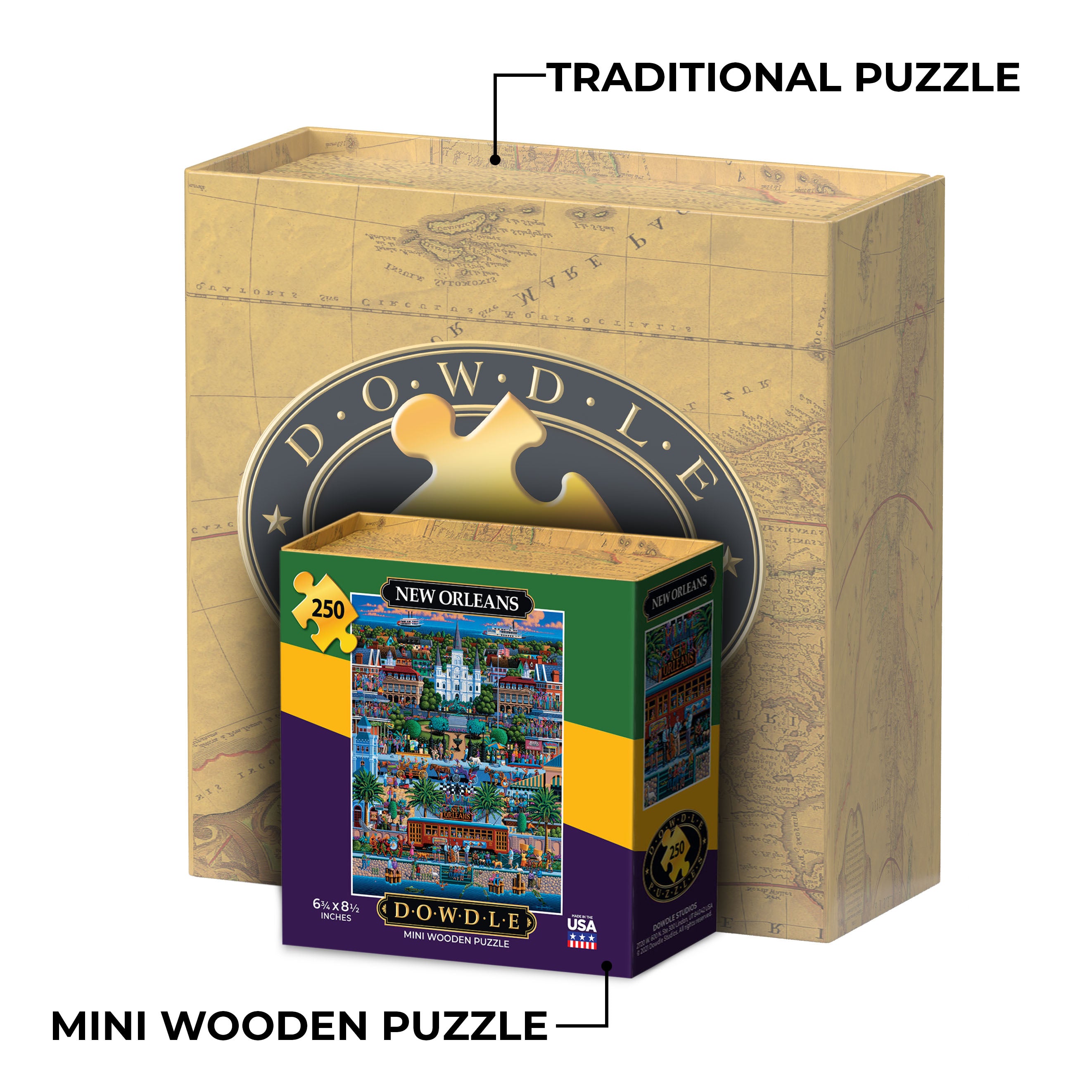 New Orleans - Mini Puzzle - 250 Piece