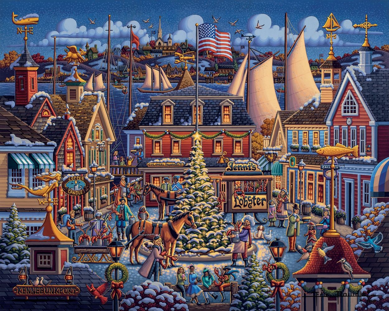 Kennebunkport - Wooden Puzzle