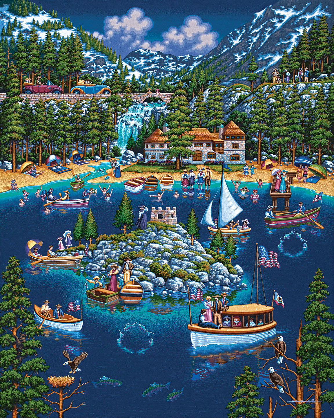 Lake Tahoe | 210 Piece Personal Puzzle