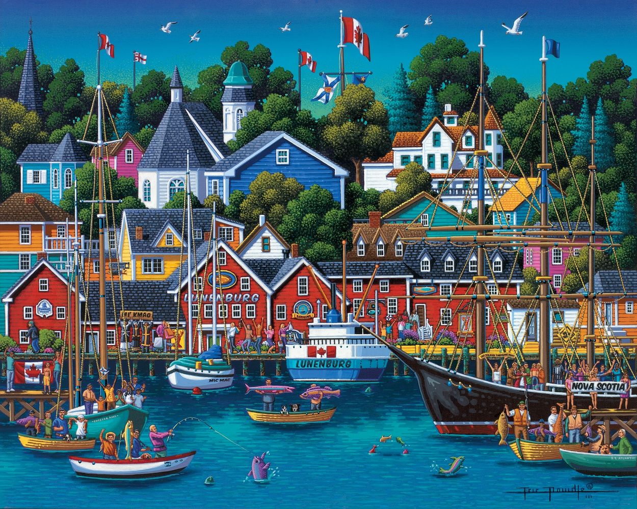 Lunenburg - Wooden Puzzle