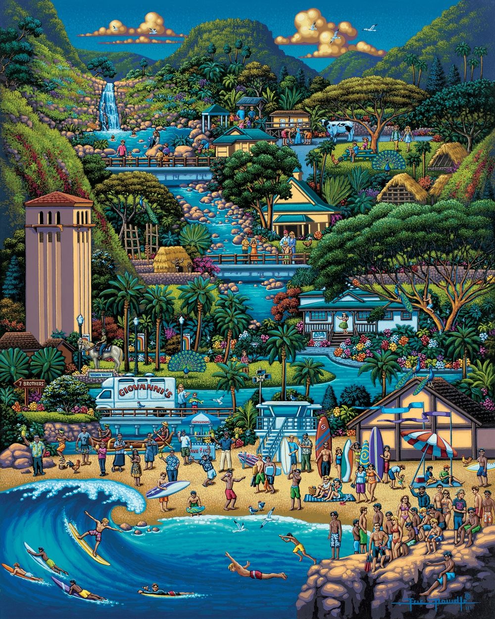 North Shore | 210 Piece Personal Puzzle