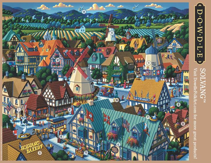 Solvang - Mini Puzzle - 250 Piece