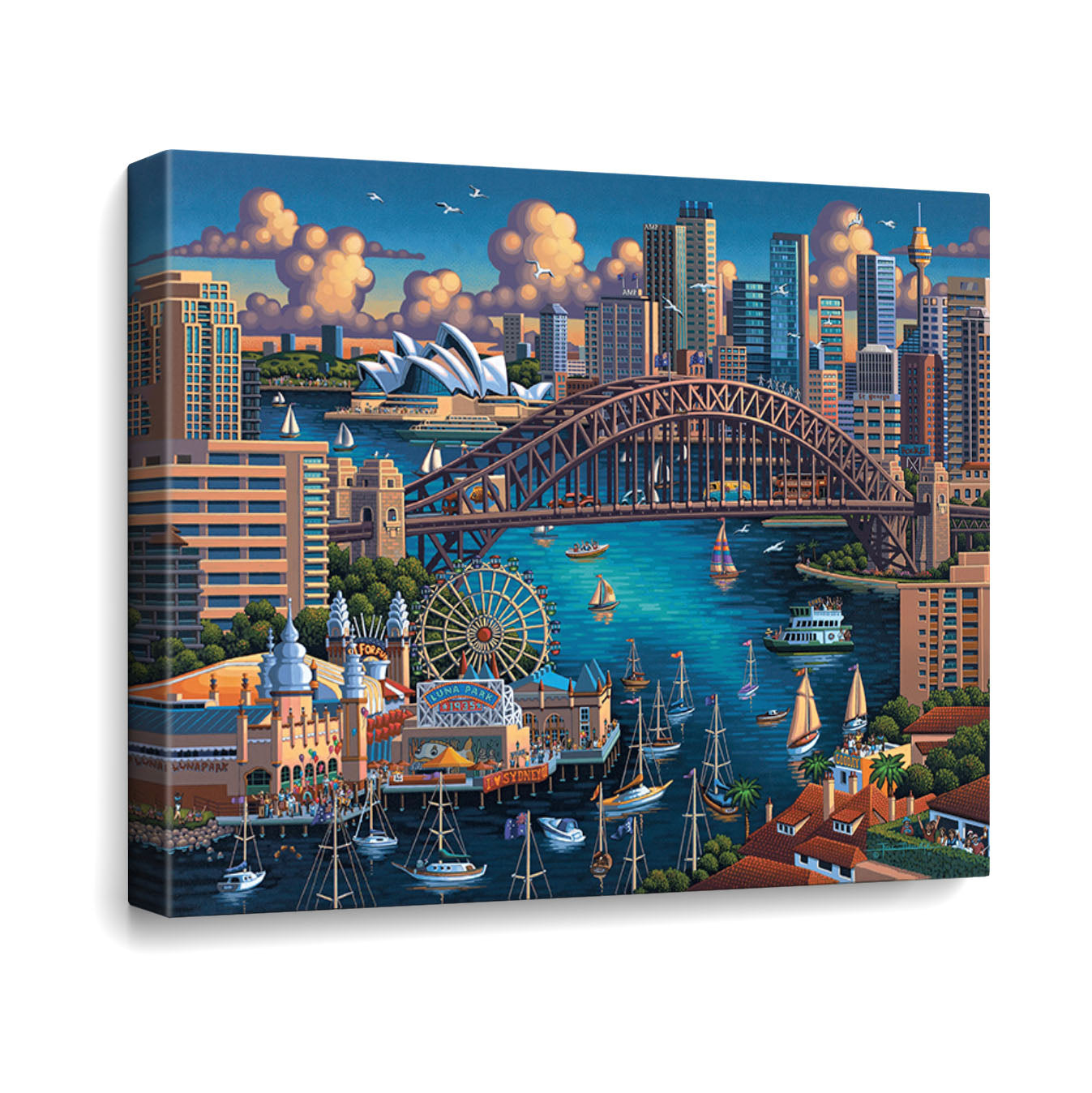 Sydney - Wooden Puzzle