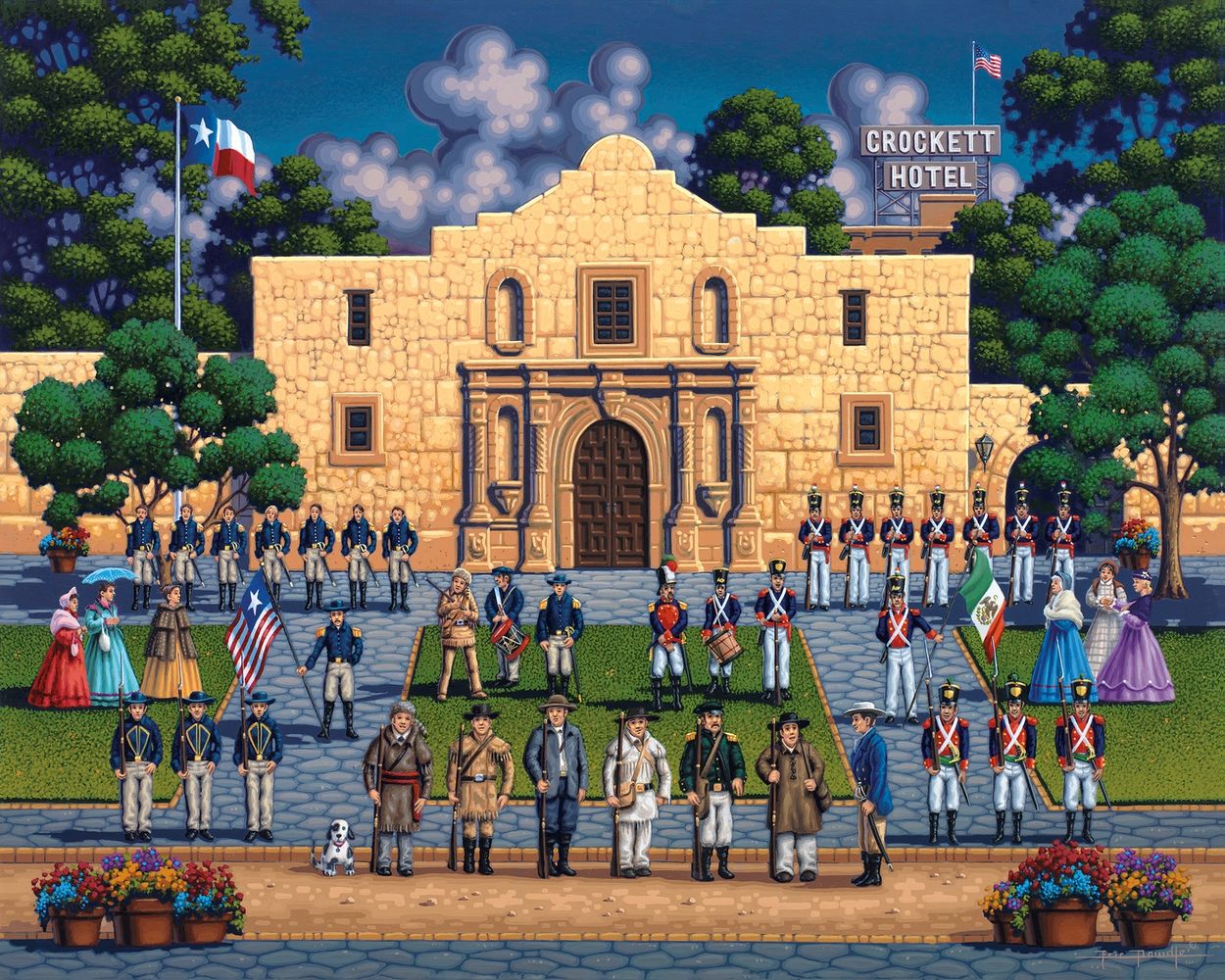 The Alamo - Wooden Puzzle