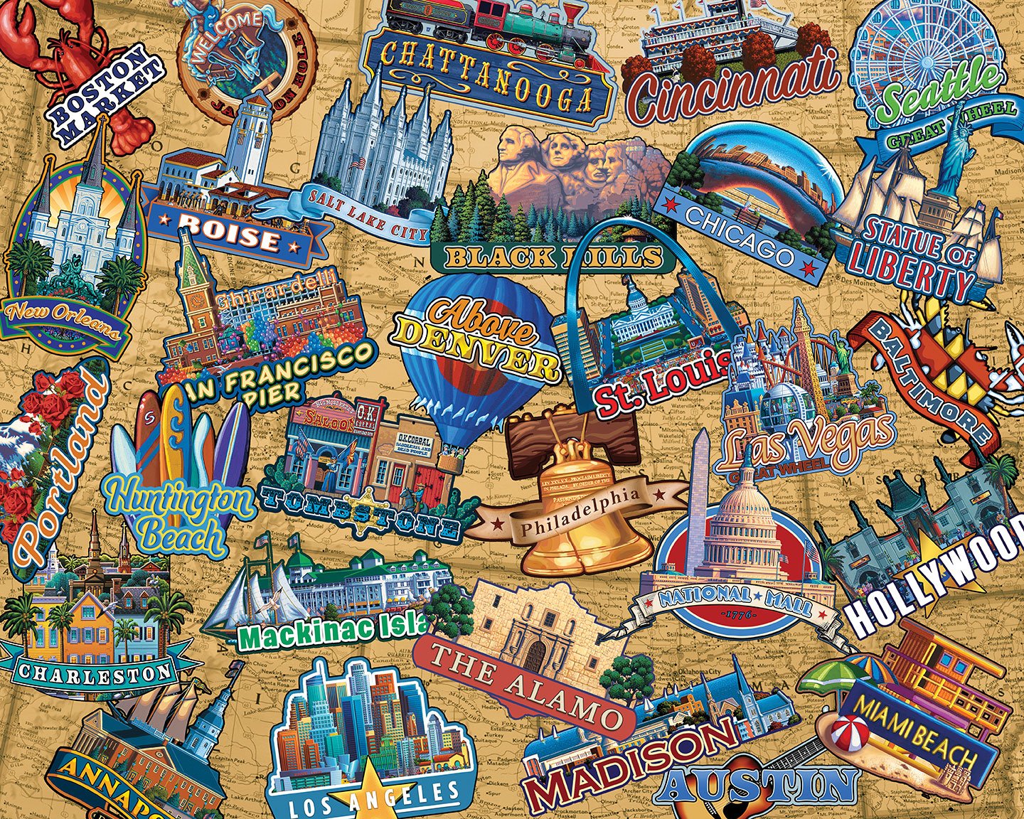 Travel America | 300 Piece