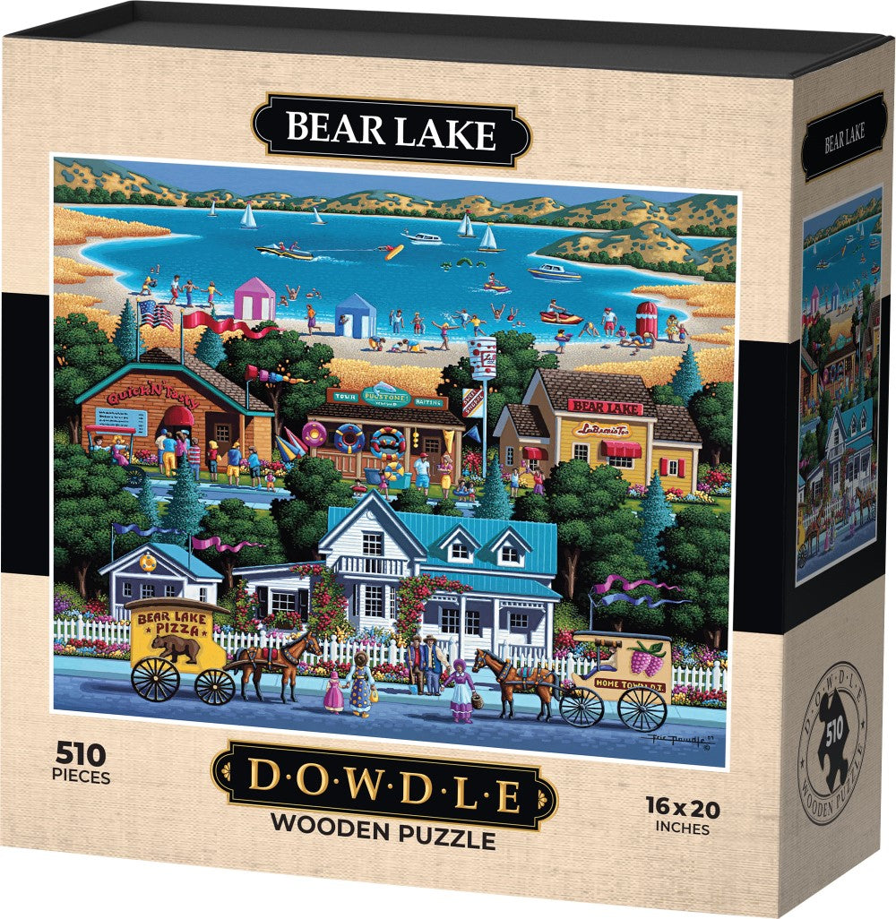 Bear Lake - Wooden Puzzle