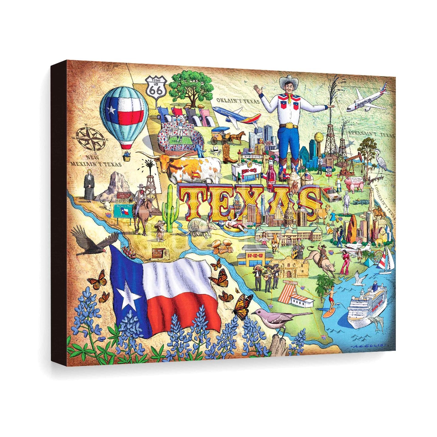 Big Texas | Boardwalk Fine Art