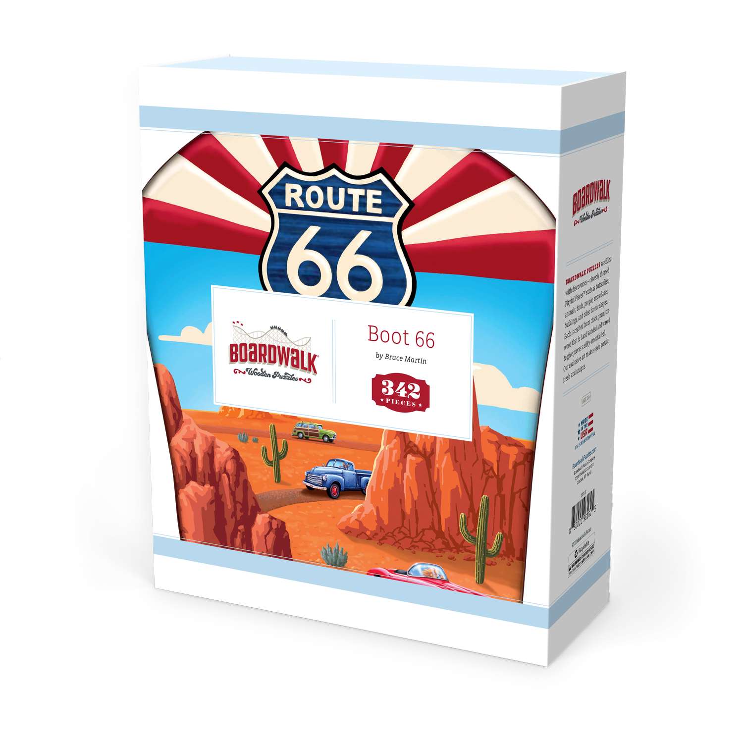 Boot 66 | Luxury Wood Puzzle - Large Size