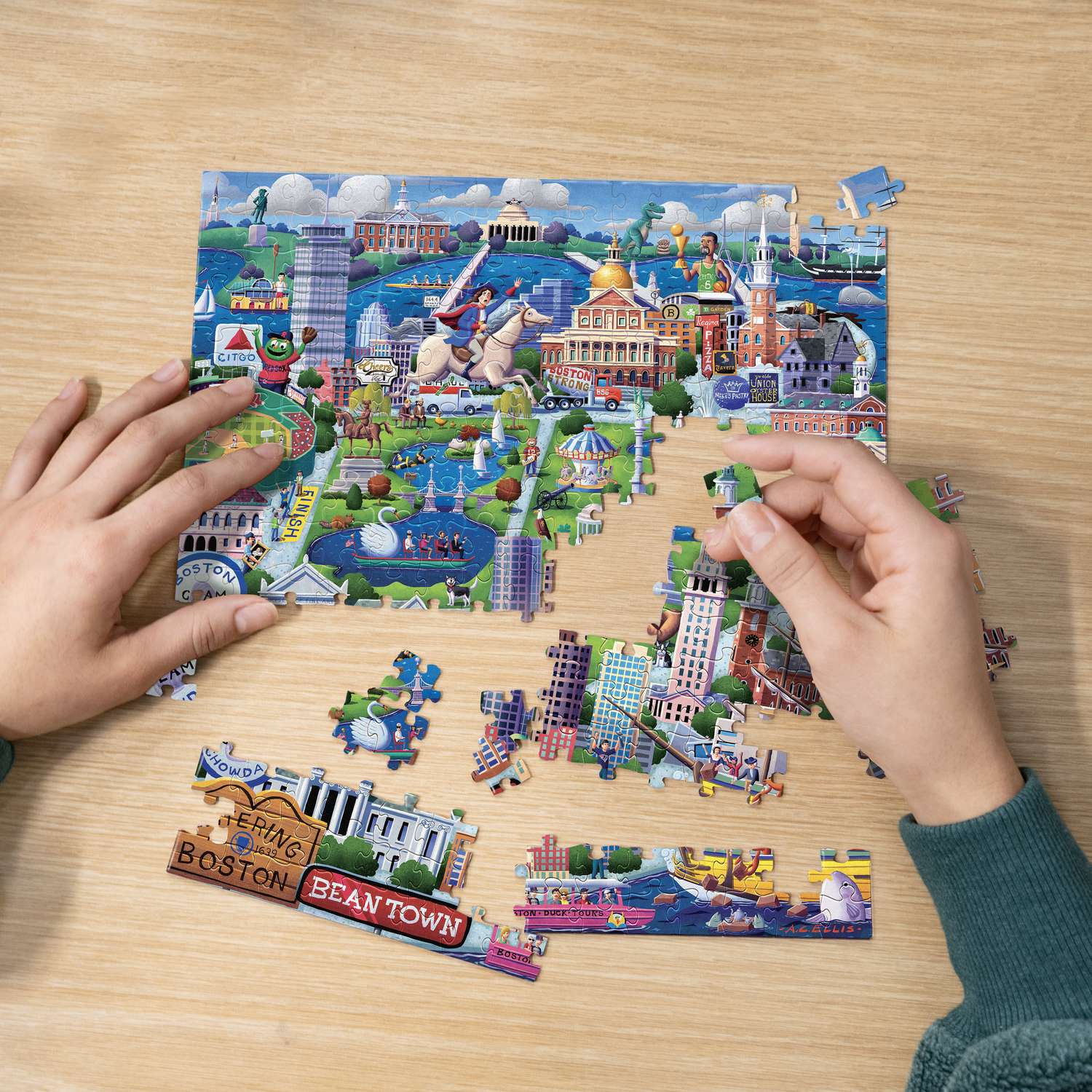 Boston | 210 Piece Personal Puzzle