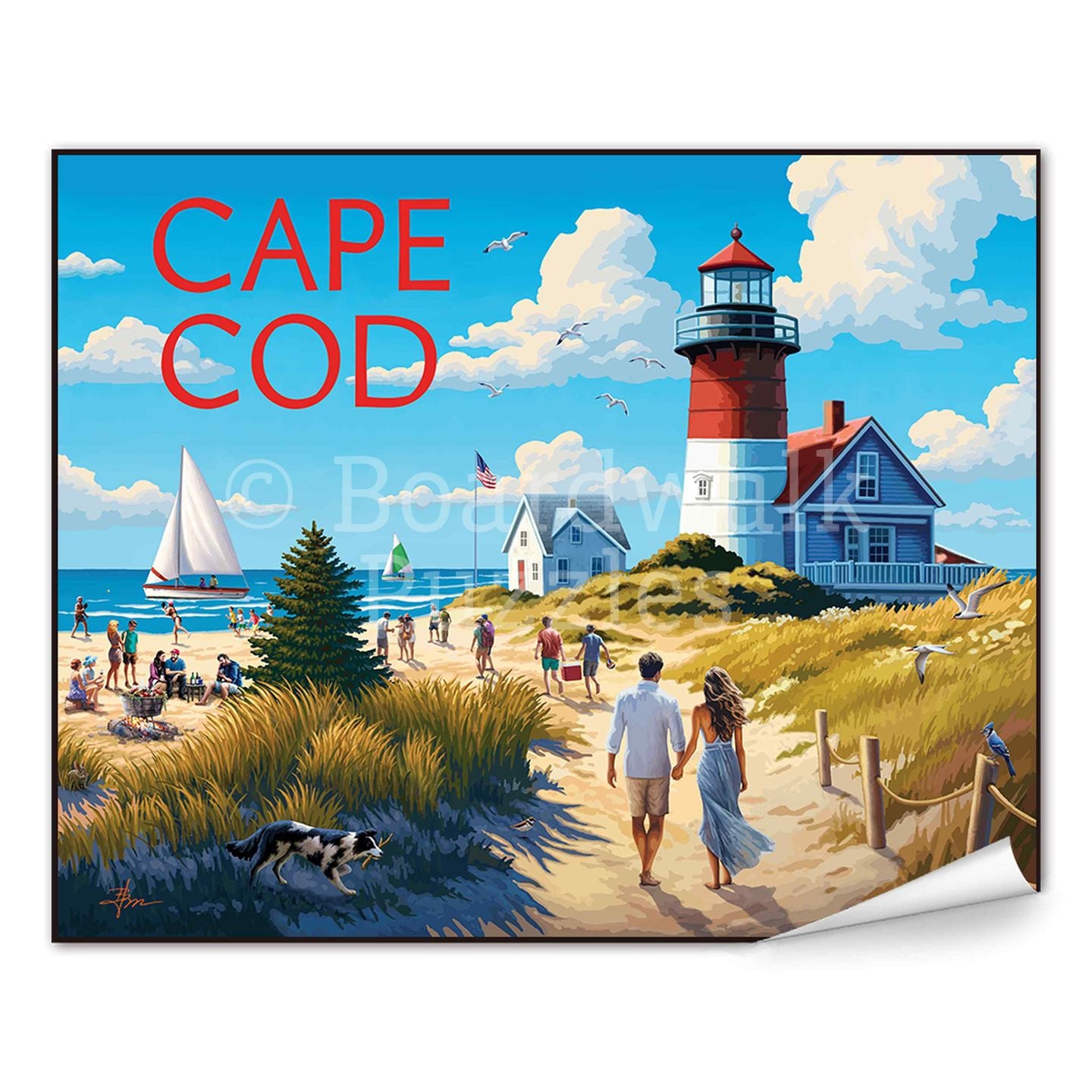Cape Cod | Boardwalk Fine Art