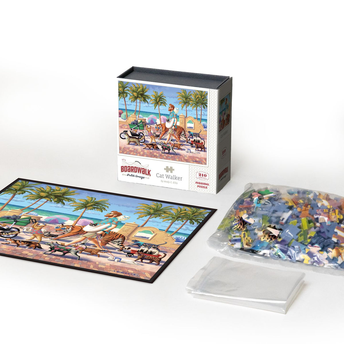 Cat Walker | 210 Piece Personal Puzzle