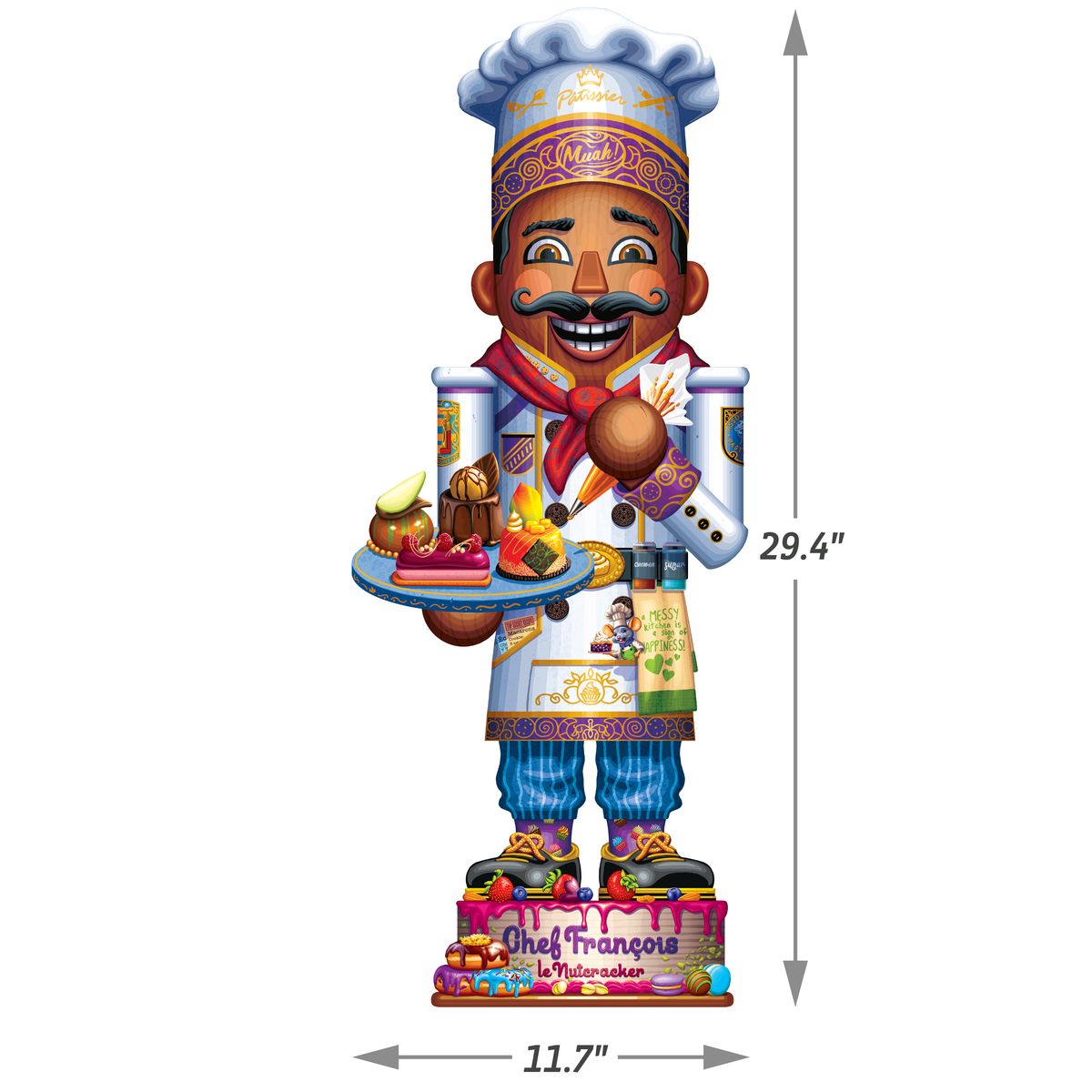 Chef Francois | Luxury Wood Puzzle - Large Size