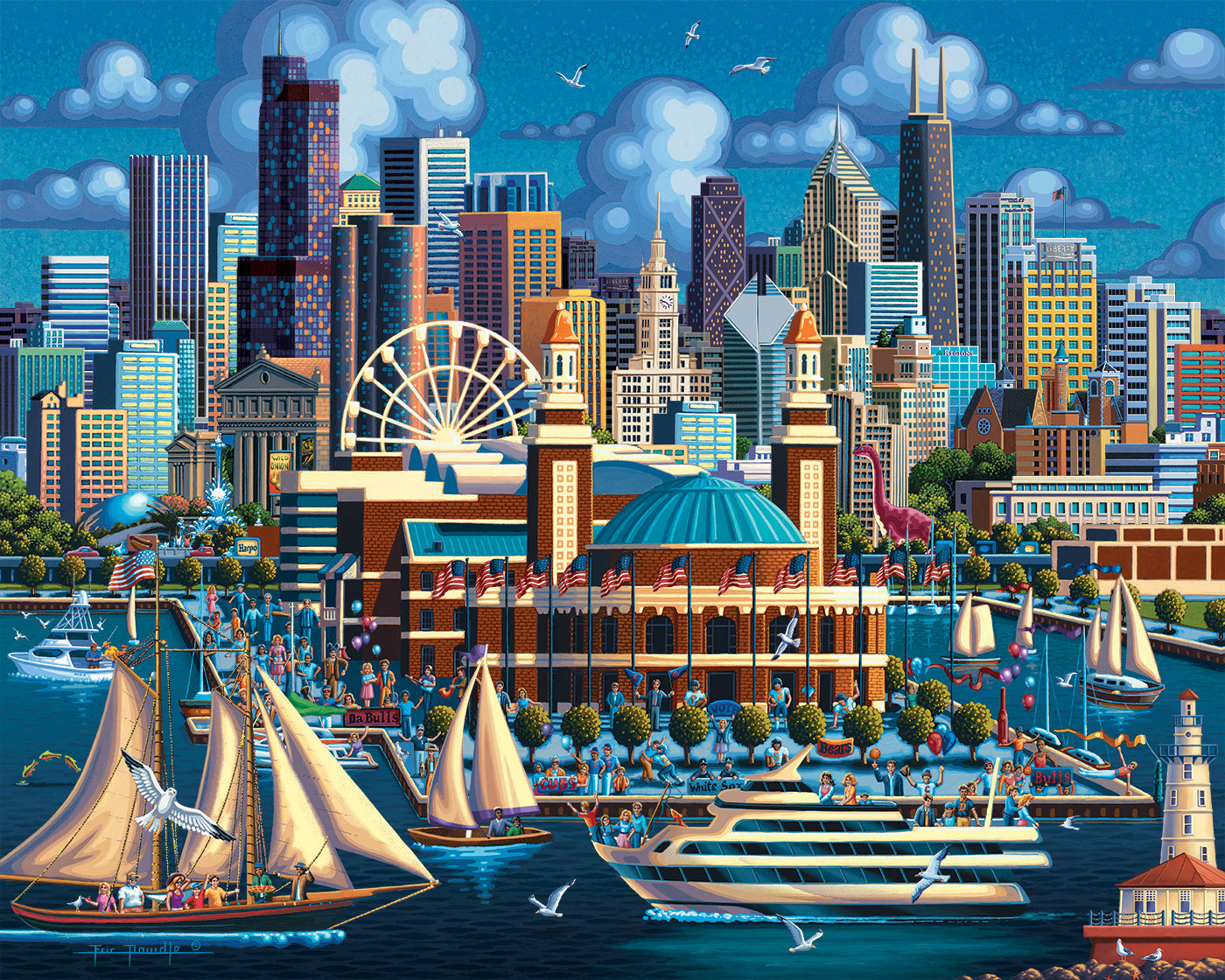 Chicago Navy Pier Fine Art