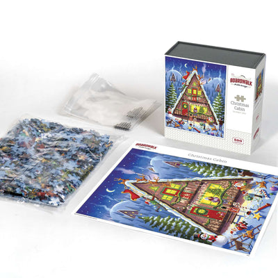 Christmas Cabin | 500 Piece