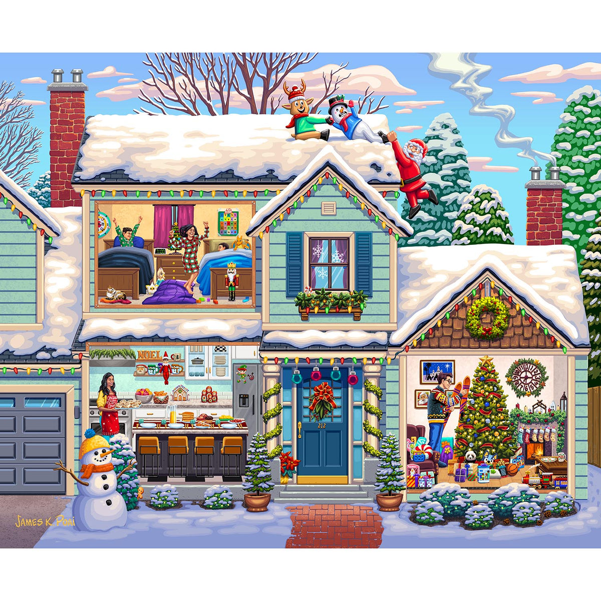 Christmas Morning Joy | 210 Piece Personal Puzzle