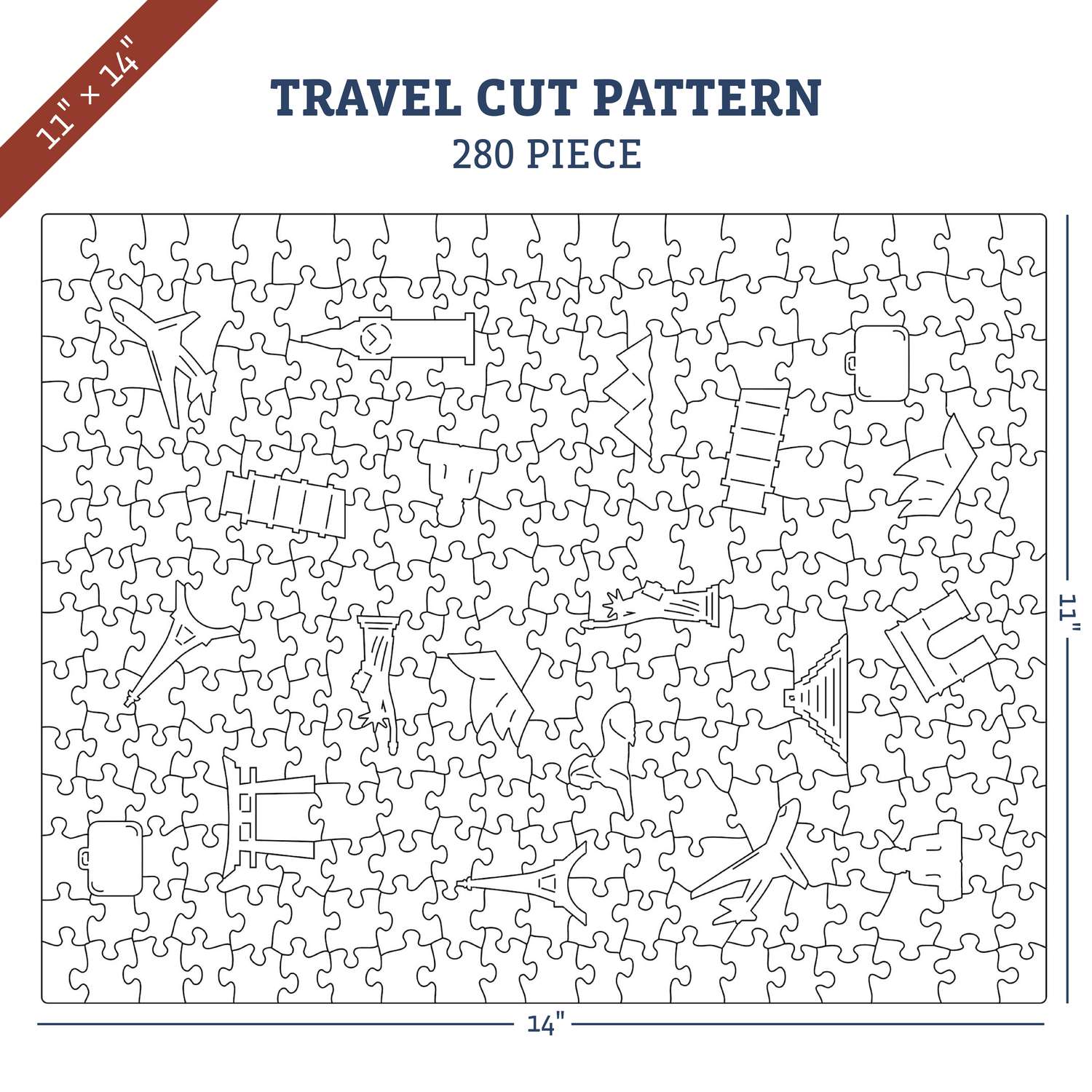 Acadia - Wooden Puzzle