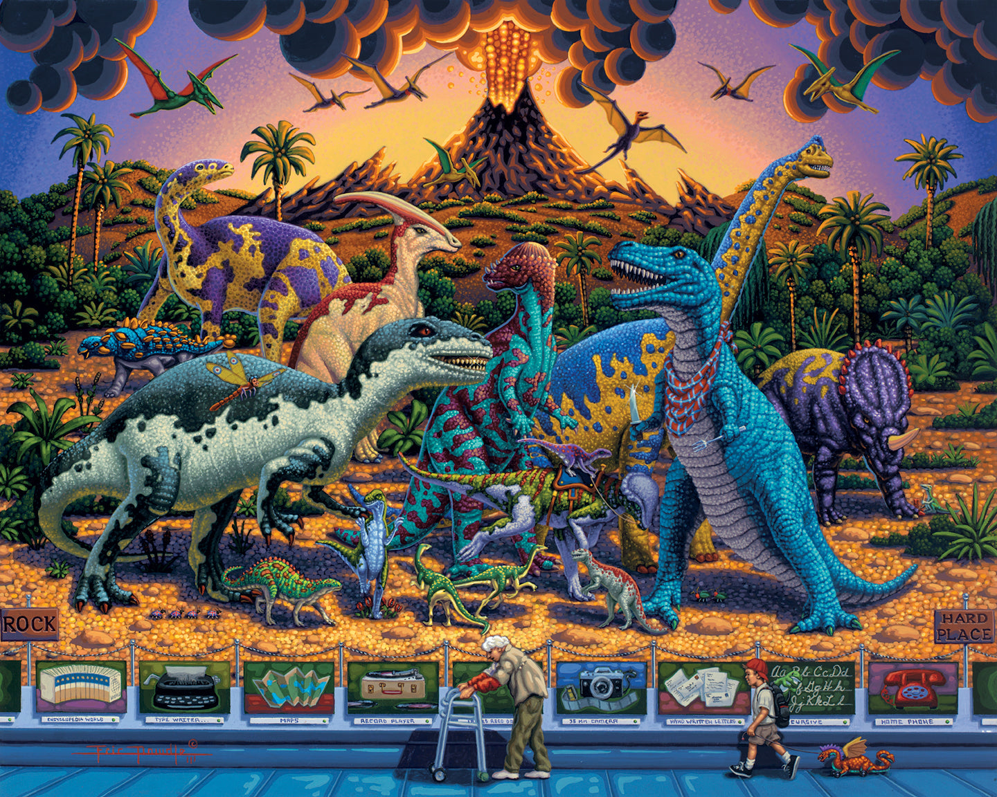 Dinosaur Museum Fine Art