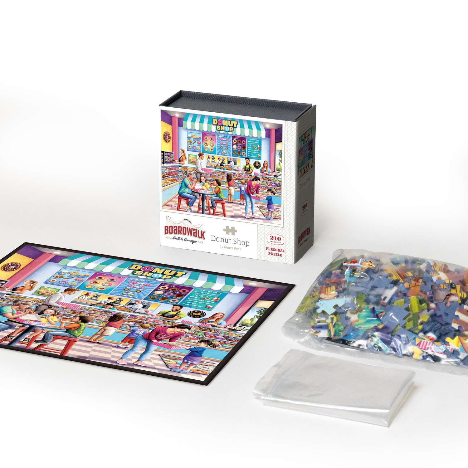 Donut Shop | 210 Piece Personal Puzzle