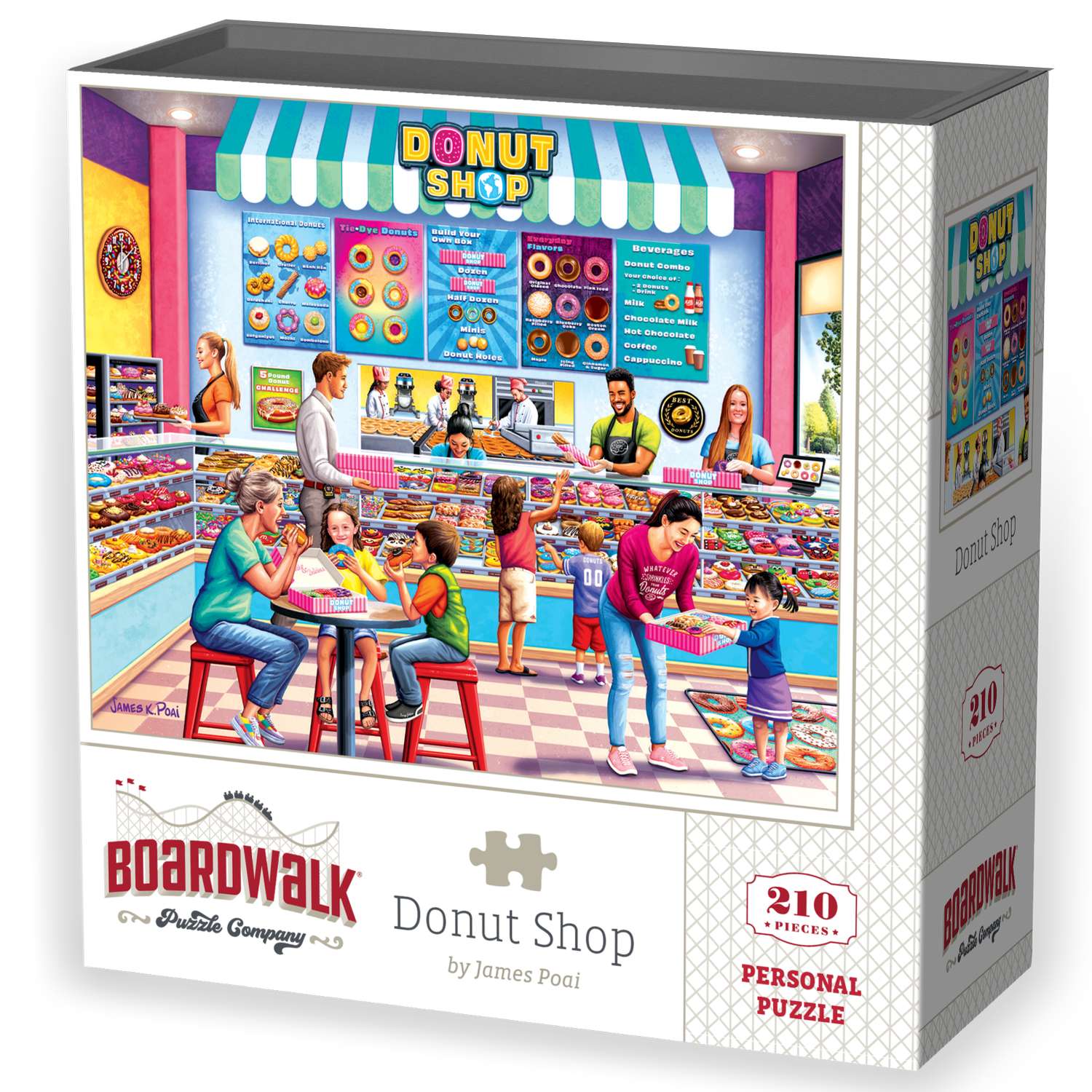 Donut Shop | 210 Piece Personal Puzzle