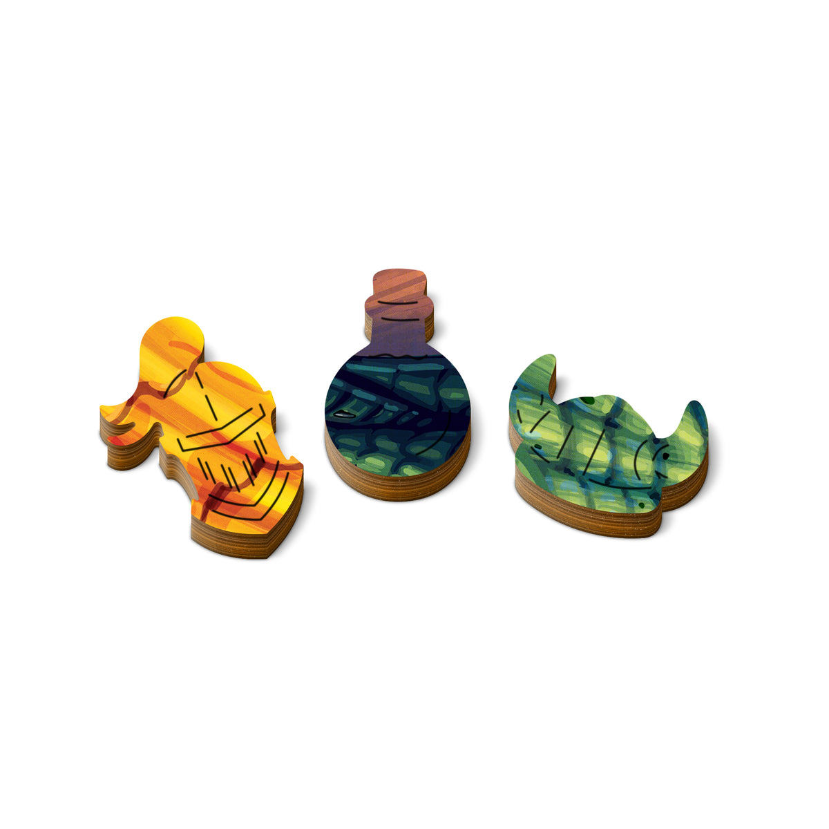 Dragon | Luxury Wood Puzzle - Jumbo Size