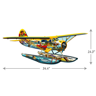 Floatplane | Luxury Wood Puzzle - Large Size