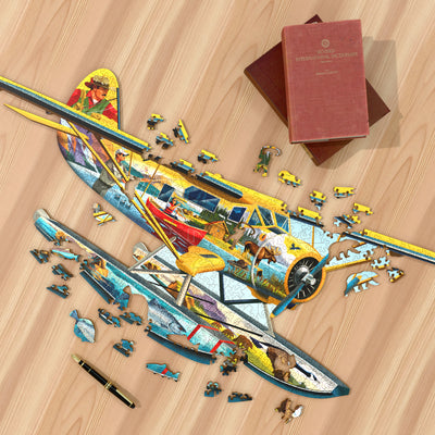 Floatplane | Luxury Wood Puzzle - Large Size