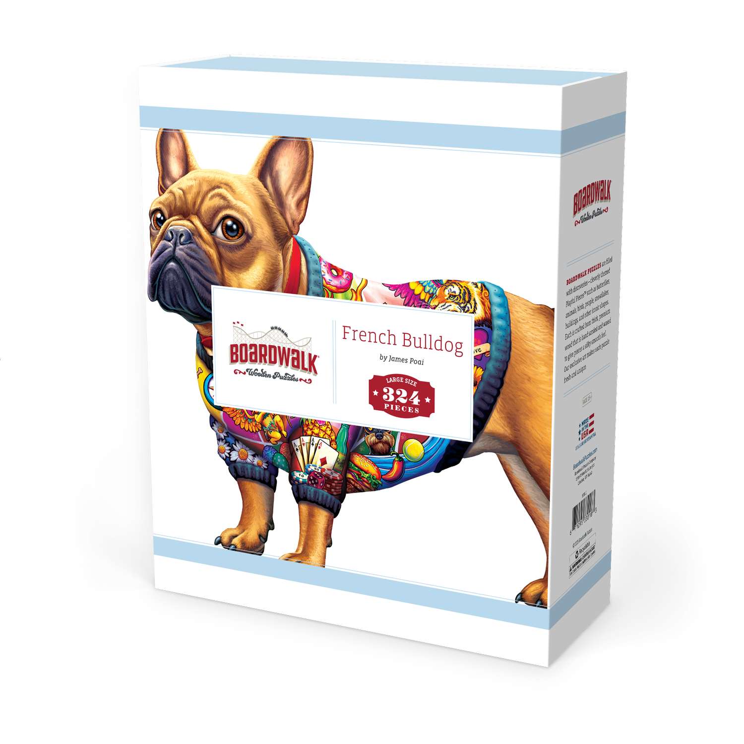 French Bulldog | Luxury Wood Puzzle - Large Size