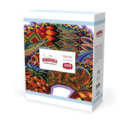 Gecko | Luxury Wood Puzzle - Jumbo Size