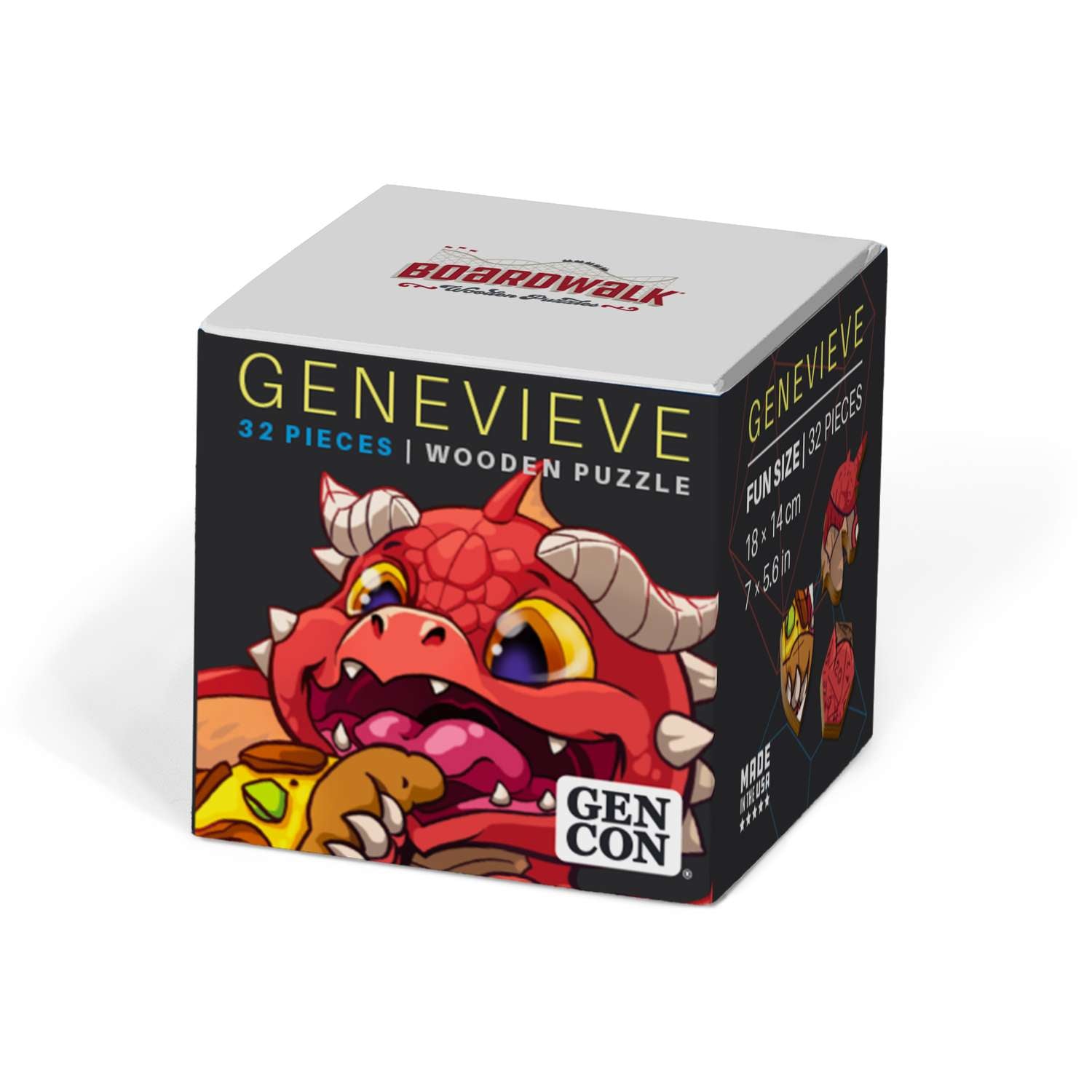 Genevieve | Fun Size Wooden Puzzle - Gen Con