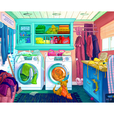 Laundry Day | Speedmaster 1000 Piece