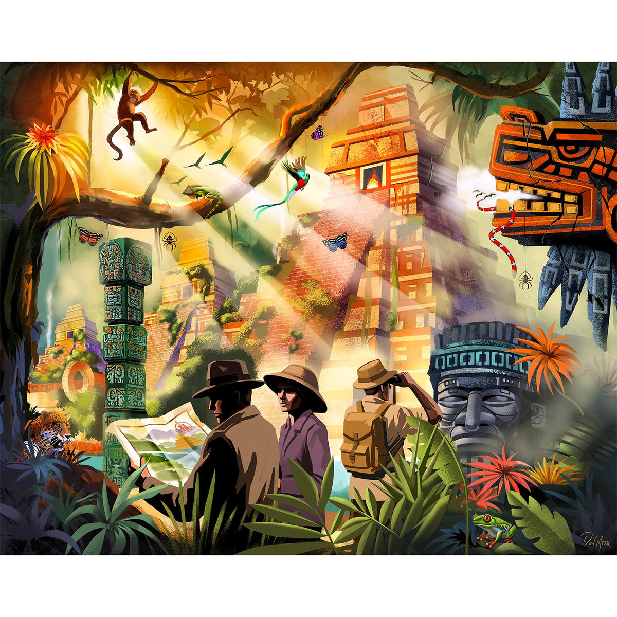 Lost Jungle Temples | 500 Piece