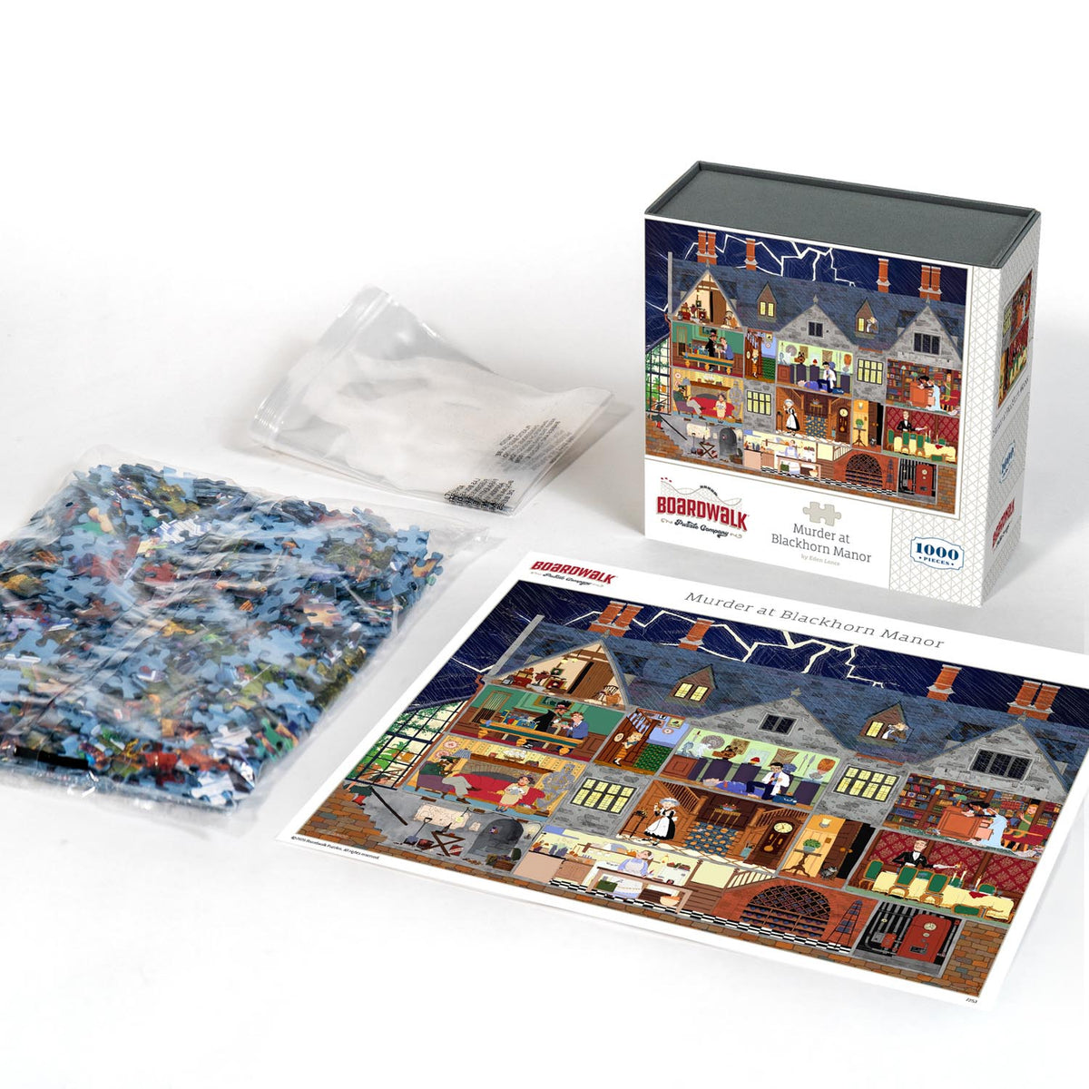 Murder at Blackhorn Manor | 1000 Piece